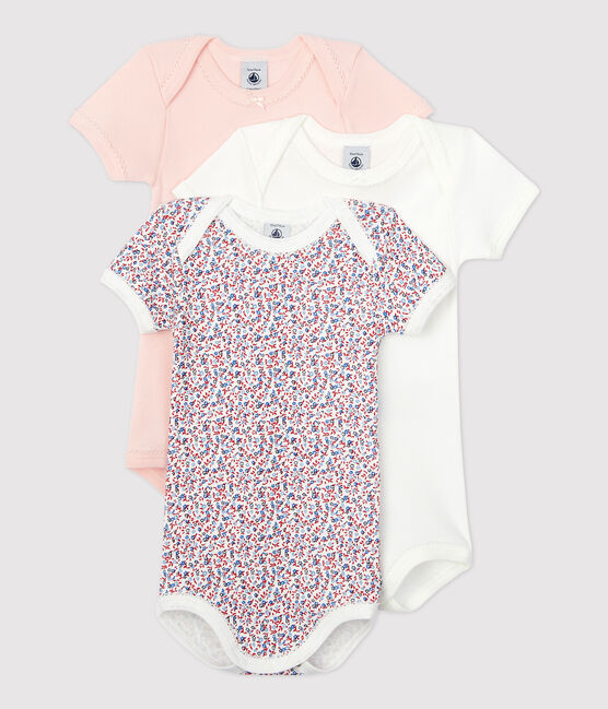 Baby Girls' Short-Sleeved Bodysuit - 3-Pack variante 1