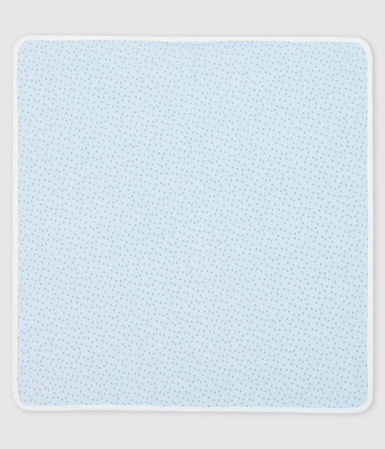 Babies' Ribbed Maternity Blanket blue/grey