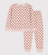 Girls' Floral Velour Pyjamas