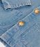 Babies' Organic Light Denim Jacket DENIM CLAIR blue