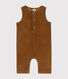 Babies' velour jumpsuit