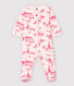 Baby Girls' Toile de Jouy Paris Tube Knit Sleepsuit