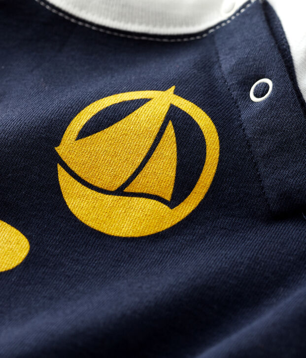 Baby boy's t-shirt blue/white