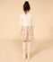 Girls' long-sleeved printed dress AVALANCHE white/MULTICO
