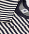 Boys' long-sleeved tube knit T-shirt SMOKING blue/AVALANCHE