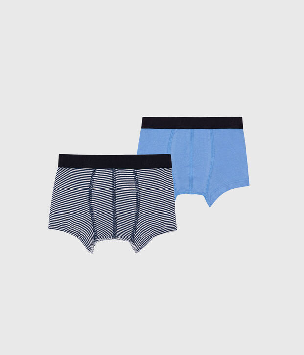 Lot de 2 boxers en coton multicolor