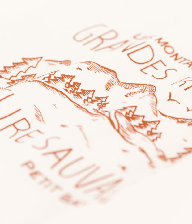 Boys' Long-Sleeved Print T-shirt white