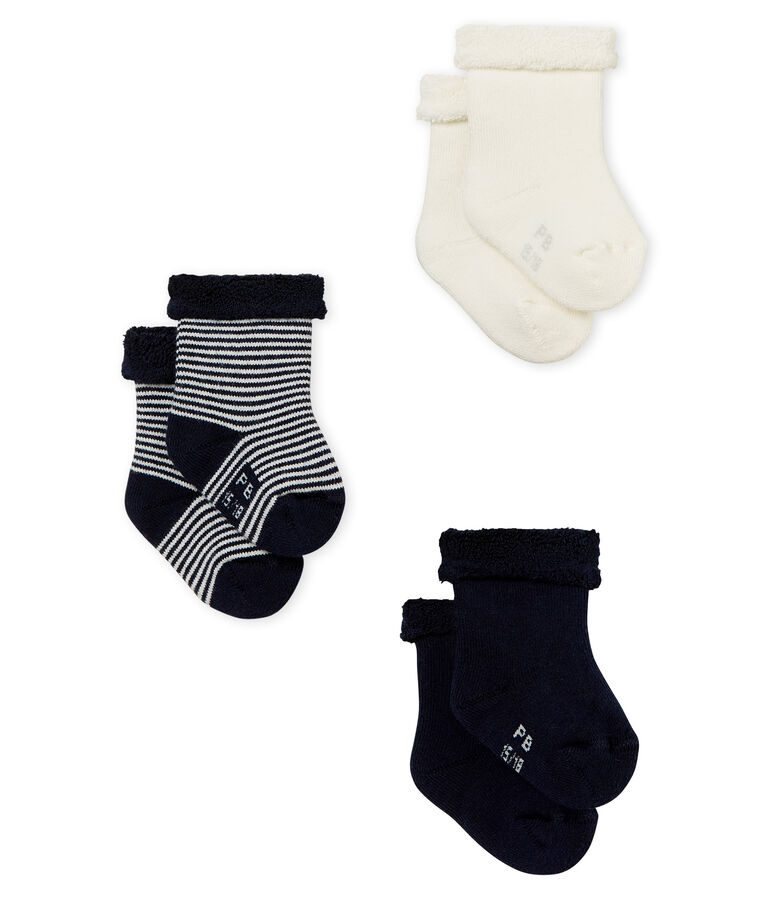 Unisex baby socks - 3-pack multicolor