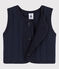 Babies' Unisex Quilted Tube Knit Bodywarmer SMOKING blue