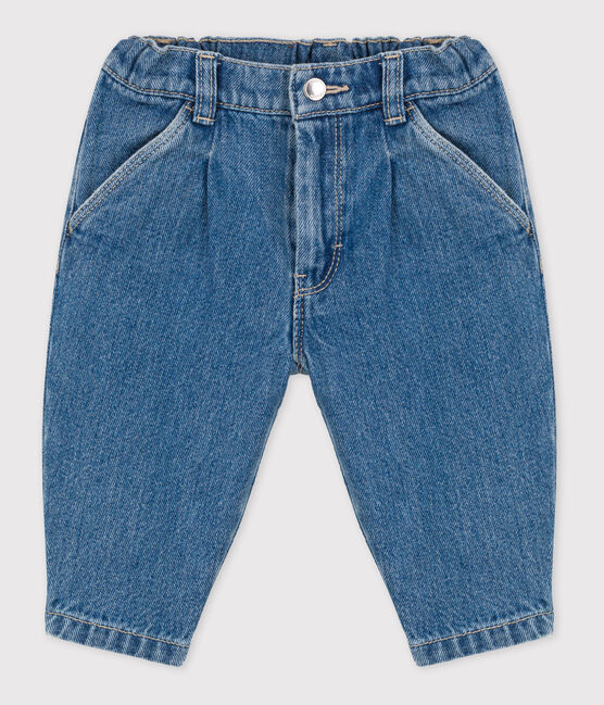 Babies' 100% Eco-Friendly Denim Jeans DENIM blue