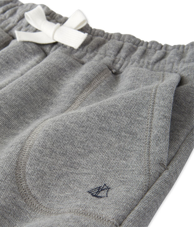 Boy's fleece pants grey
