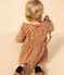 Babies' Long-Sleeved Velvet Dress SIENNA /MULTICO