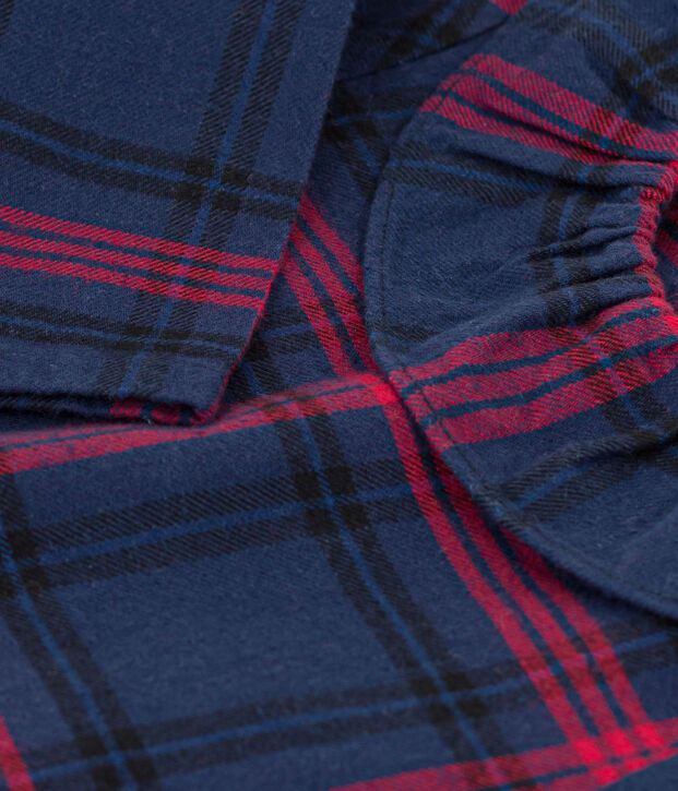 Babies' Long-Sleeved Blouse blue/multicolor