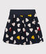 Girls' Quilted Tube Knit Skirt