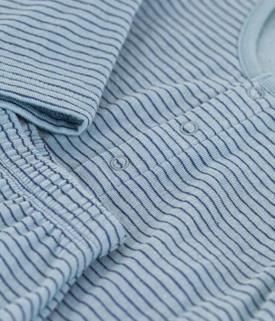 Babies' Stripy Tube Knit Outfit ENNEIGE /CHALOUPE:ENNEIGE