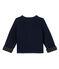 Baby Girls' Quilted Tube Knit Cardigan SMOKING CN blue