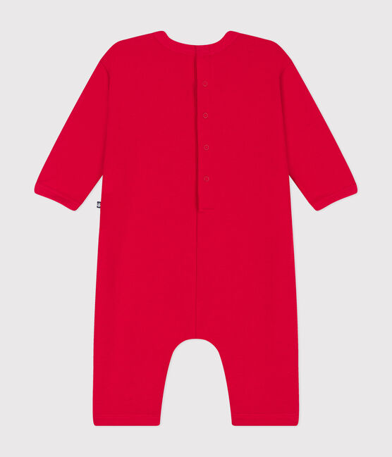 Babies' Fleece Jumpsuit CORRIDA red