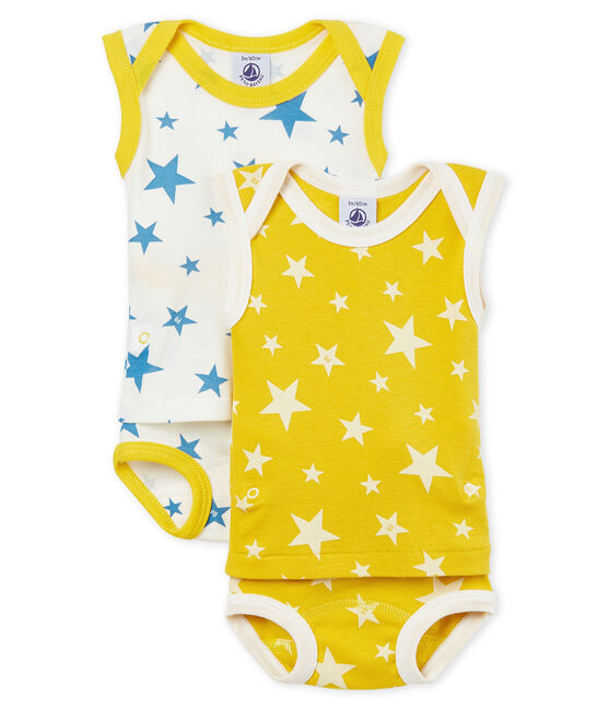 Baby Boys' 2-in-1 Underwear/Bodysuit - Set of 2 variante 1