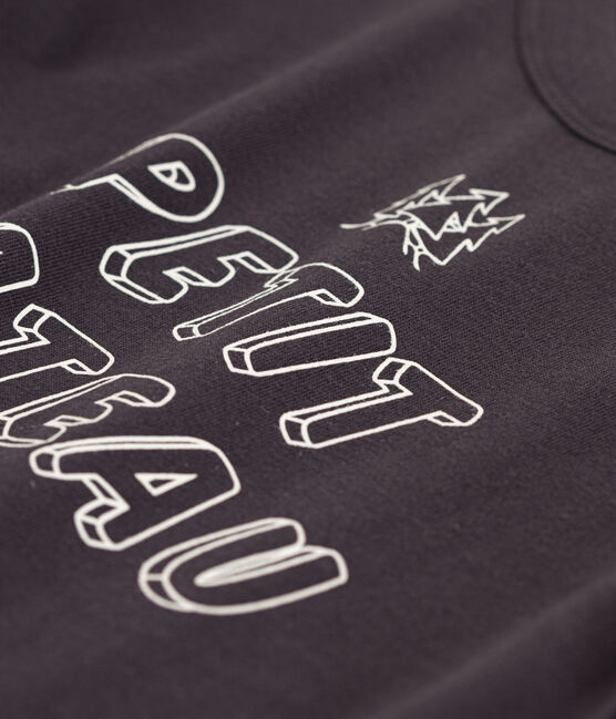 Boys' Long-Sleeved Cotton T-Shirt DUMBO grey
