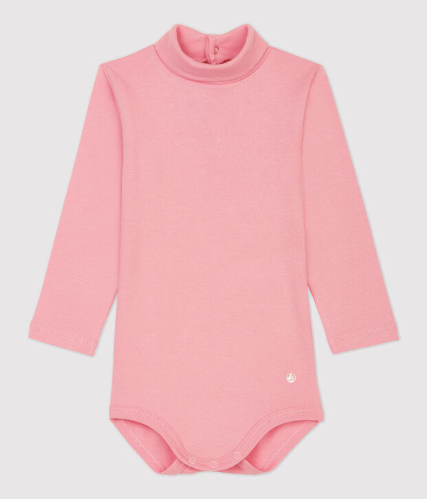 Babies' Cotton Bodysuit pink