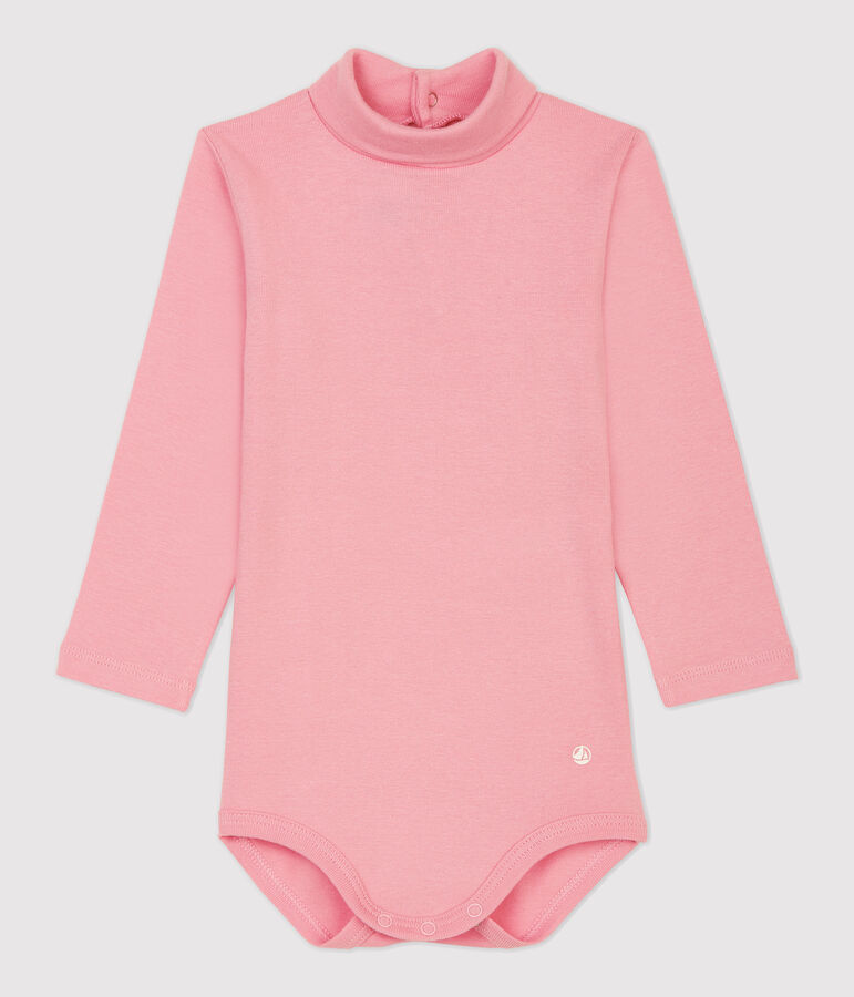 Babies' Cotton Bodysuit pink