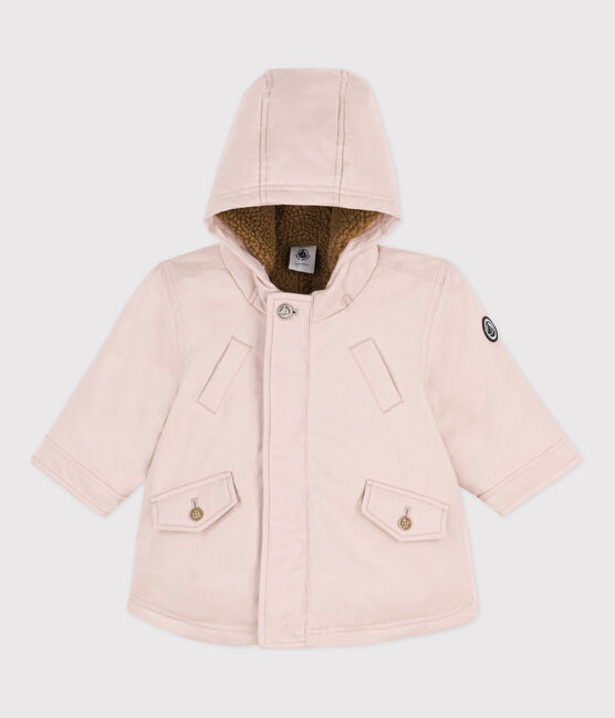 Babies' Water-Repellent Parka SALINE pink