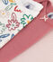 Babies' long-sleeved floral cotton bodysuits - 3-pack variante 1