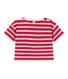 Girls' Thick Stripy Cotton T-Shirt