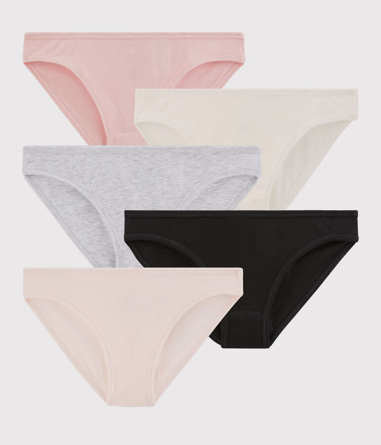 Women's briefs - Set of 5 multicolor