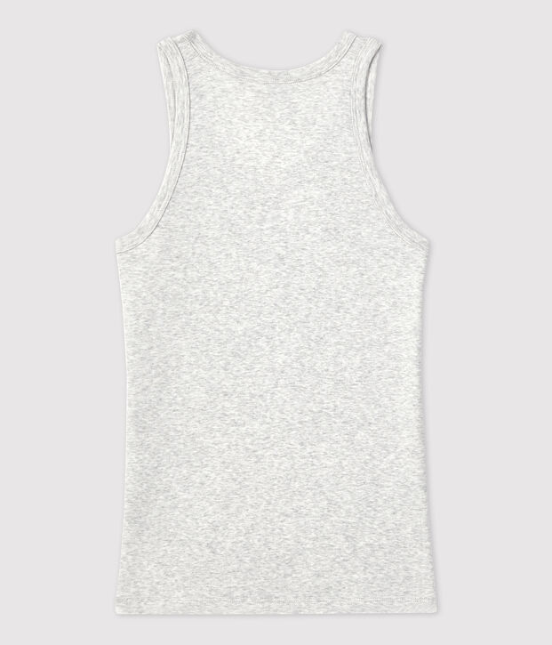 Women's Iconic Cotton Vest BELUGA CHINE