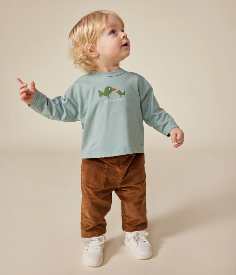 Babies' long sleeved T-shirt in fine jersey PAUL green