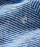 Baby Boys' Sleepsuit in Extra Warm Brushed Terry Towelling MAJOR blue/SUBWAY grey