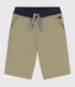 Boys' Cotton Serge Bermuda Shorts