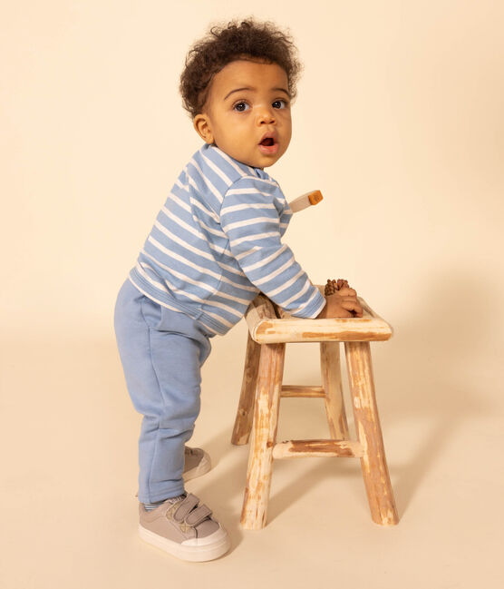 Babies' Fleece Trousers AZUL blue