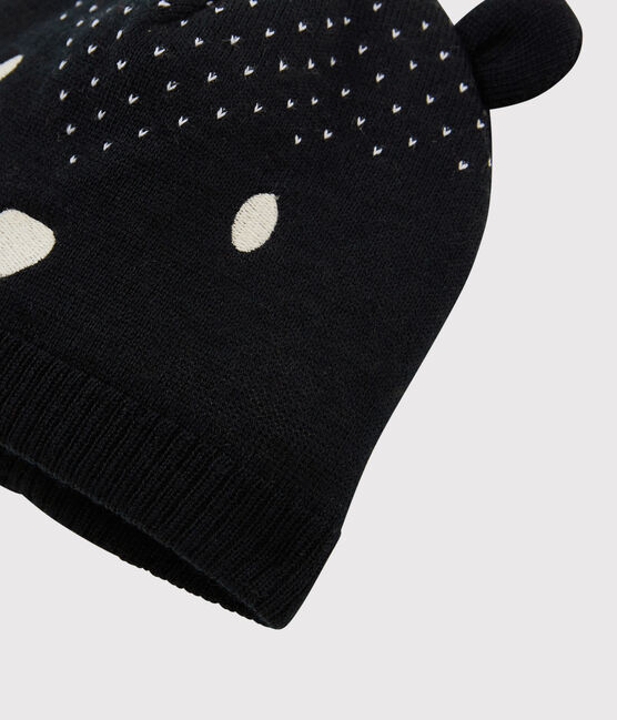Babies' Knitted Hat SMOKING blue