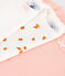 Short-Sleeved Orange Cotton Bodysuits - 3-Pack variante 1