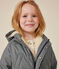 Children's warm sherpa-lined raincoat THUYA green
