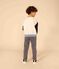 Boys' fleece sweatshirt AVALANCHE white/MULTICO