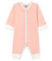 Baby Girls' Sleepsuit ROSAKO pink/MARSHMALLOW white