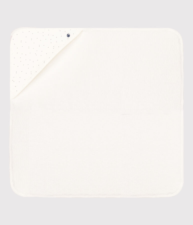 Terry Bath Wrap white/grey