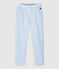 Boys' Regular Cotton Serge Trousers PLEINAIR