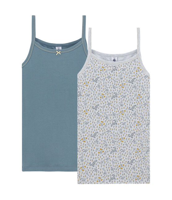 Girl's strap vest duo variante 1