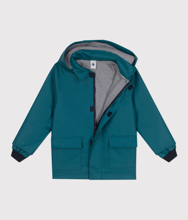 Children's/boys&rsquo; iconic raincoat green