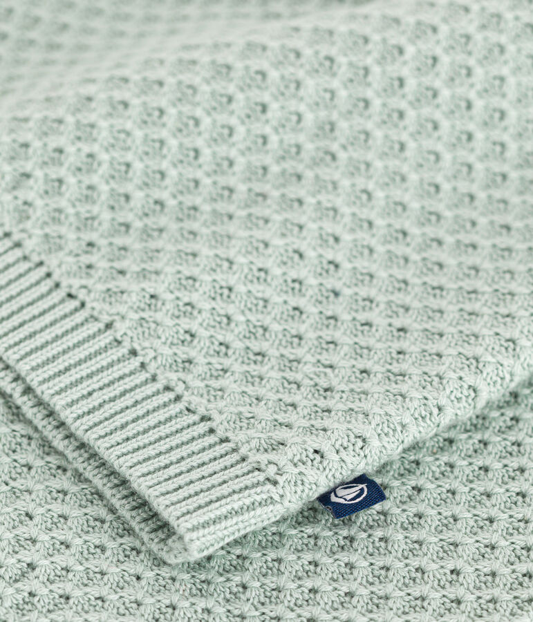 Girls' Cotton Cardigan green