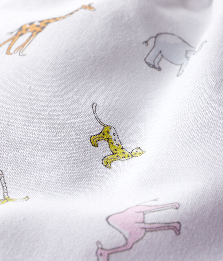 Animal print pouch ROSE pink