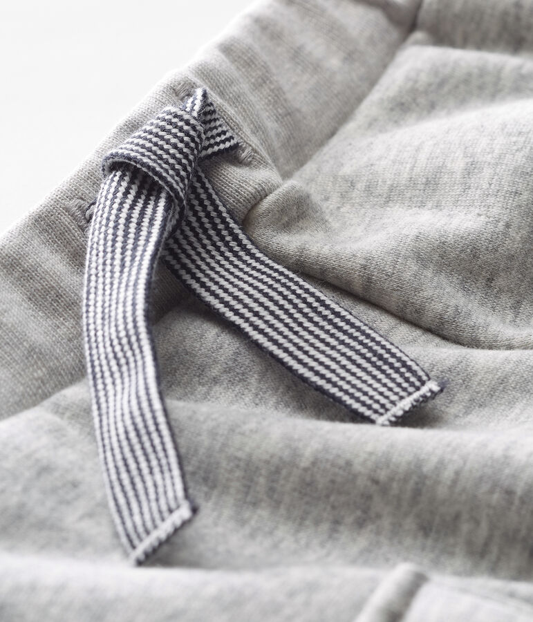 Baby Boys' Velour Knit Trousers grey