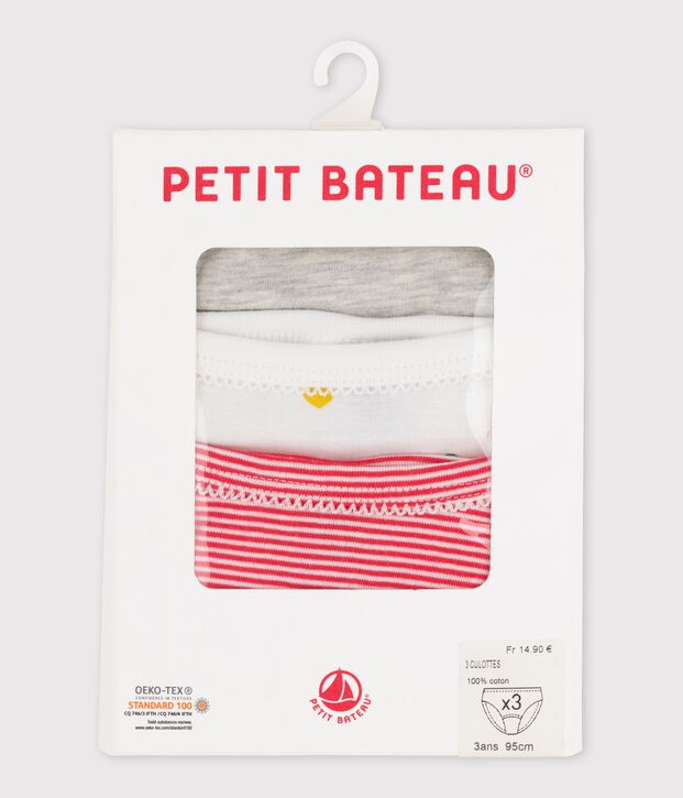 Girls' Knickers - 3-Piece Set multicolor