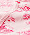 Baby Girls' Toile de Jouy Paris Tube Knit Sleepsuit FLEUR pink/GROSEILLER pink