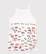Girls' Serge Block ribbed nightie