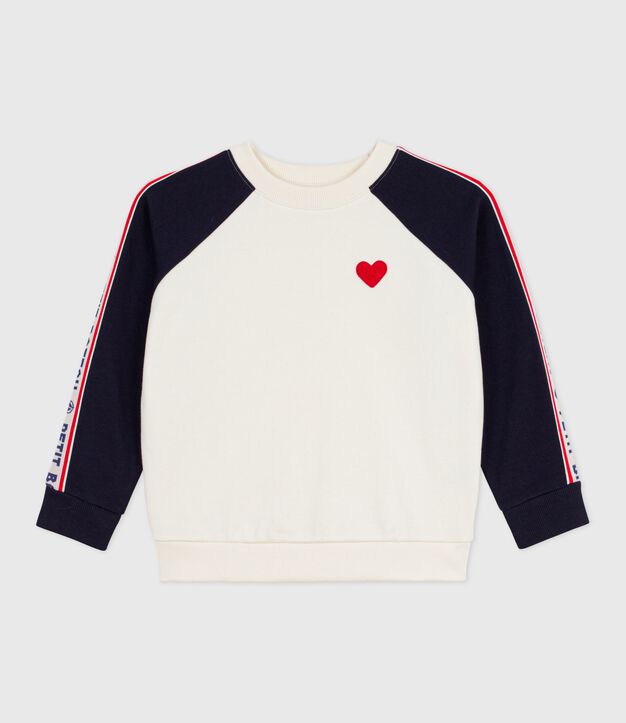 Children's cotton sweatshirt MILK